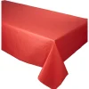 Nappe damassée rouge en papier 6 m