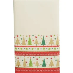 Nappe de Noël en papier plié