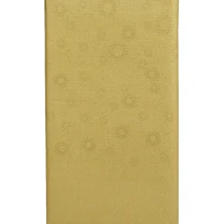 Nappe en papier doré