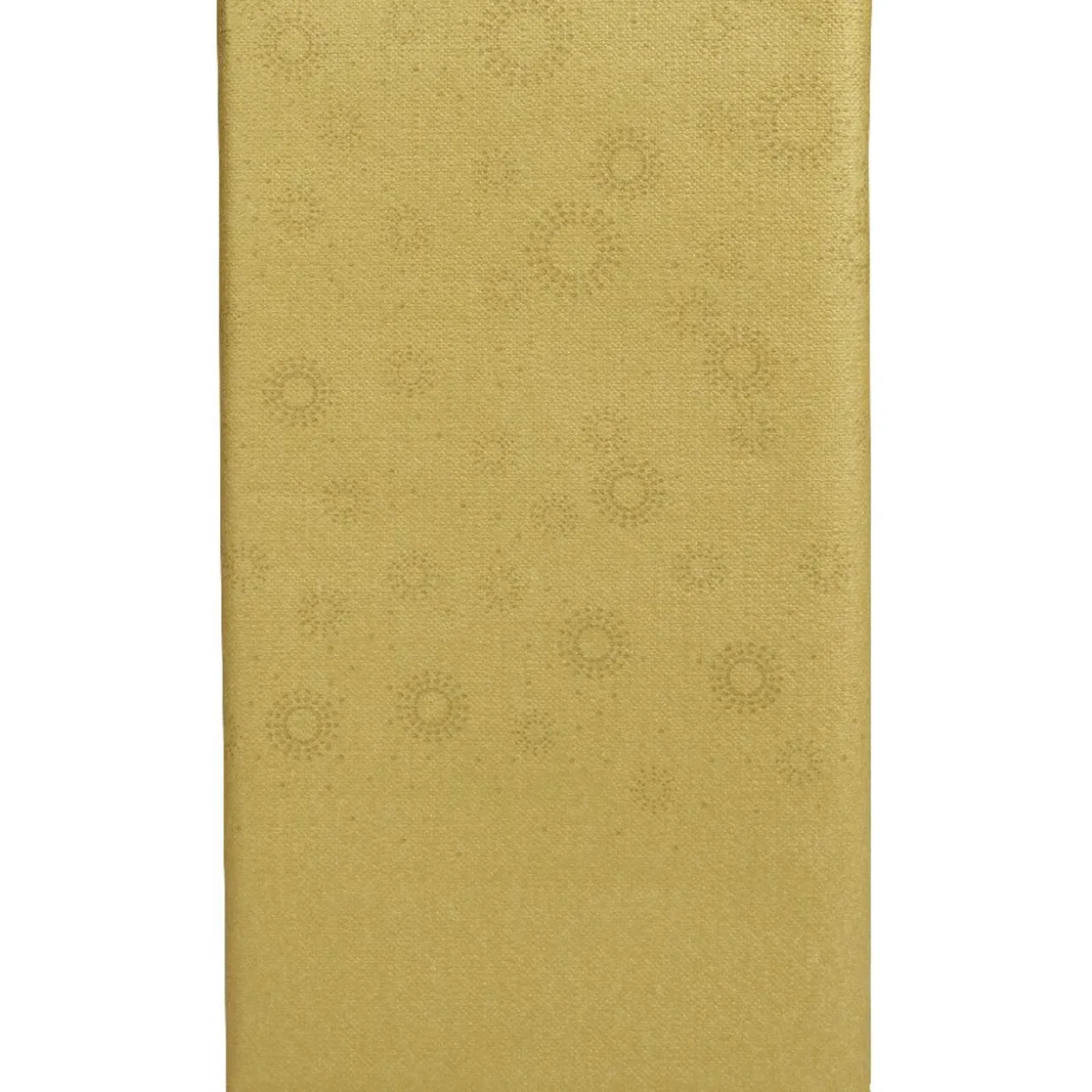 Nappe en papier doré
