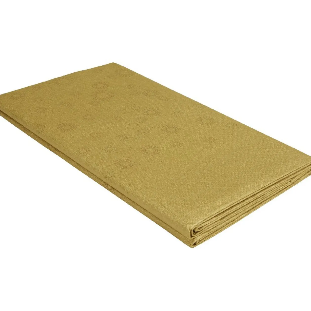 Nappe en papier doré