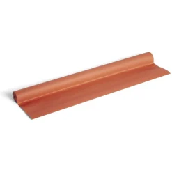 Nappe en papier gaufré terracotta 20m