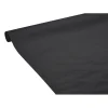 Nappe en papier gaufré uni noir 25 m