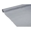 Nappe en papier gaufré uni gris 25 m