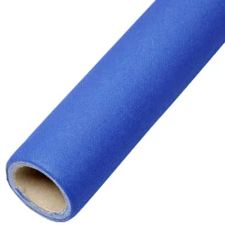 Nappe en papier voie sèche effet tissu bleu nuit 4m