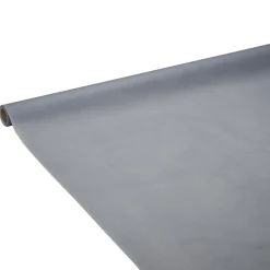 Nappe en papier voie sèche effet tissu gris clair 4 m