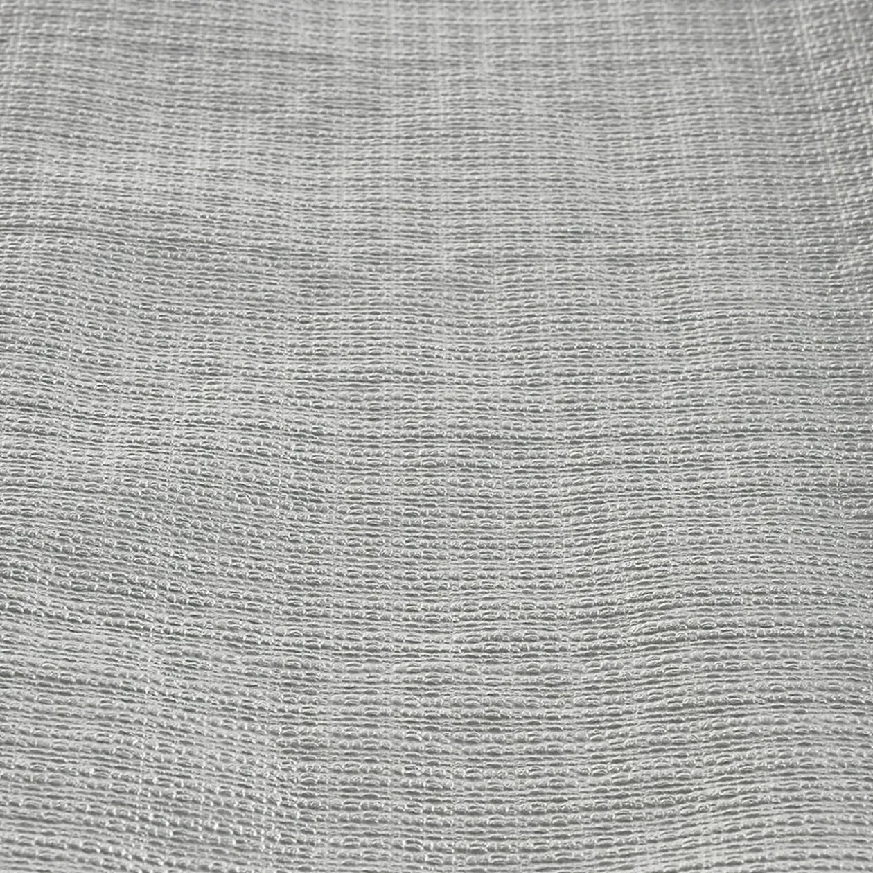 Nappe gauffrée argentée en papier 20 m