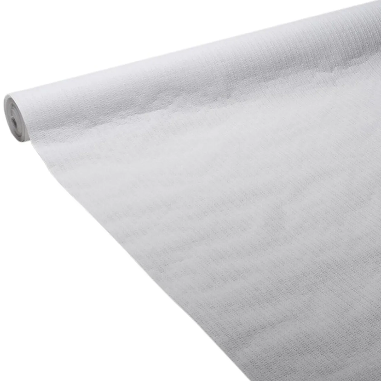 Nappe gauffrée blanche en papier 20 m