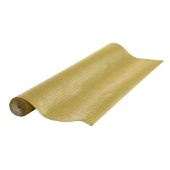 Nappe gauffrée dorée en papier 20 m