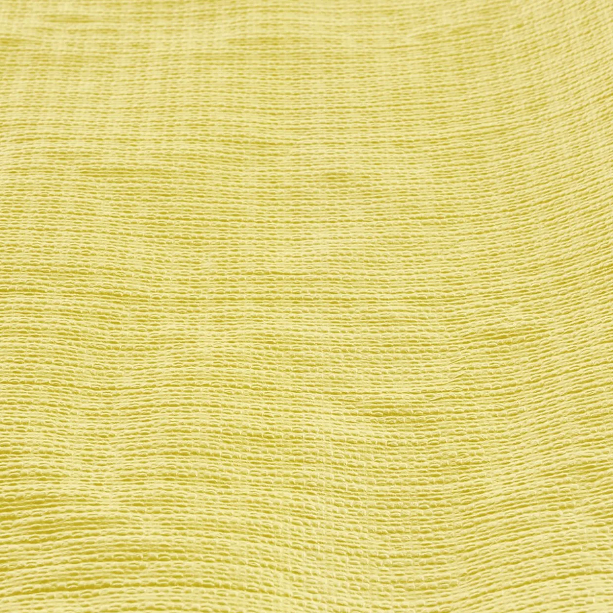 Nappe gauffrée jaune en papier 20m