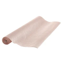 Nappe gauffrée rose pâle en papier L 20 m