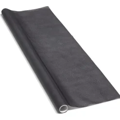 Nappe jetable 120x400cm tissu intissé noir pailleté