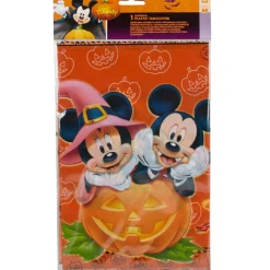 Nappe plastique Mickey Halloween