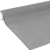 Nappe rectangulaire jetable Airlaid gris 120x400 cm