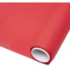 Nappe rectangulaire jetable Airlaid rouge 120x400 cm