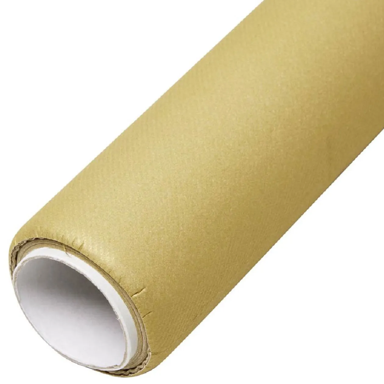 Nappe rectangulaire jetable Airlaid doré 120x400 cm