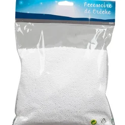 Neige blanche pour crèche de Noël