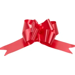 Noeud à tirer rouge x4