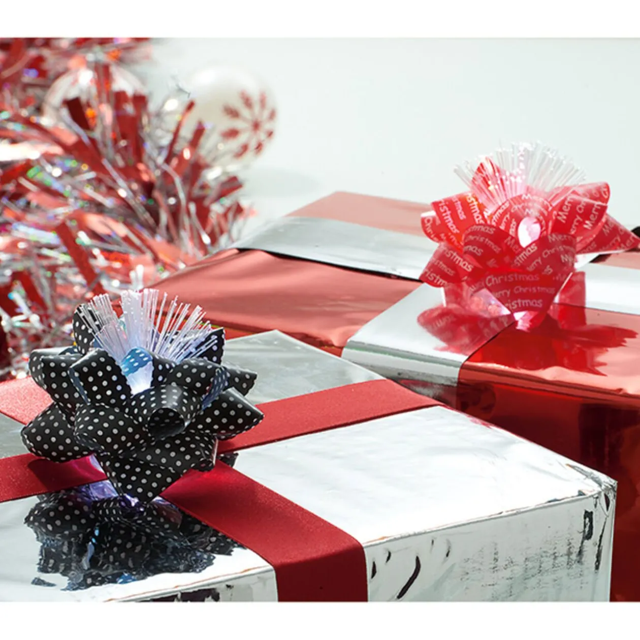 Noeud lumineux pour cadeau