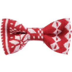 Noeud papillon motif jacquard