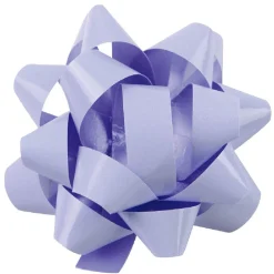 Noeud pour emballage cadeau rose et violet x12