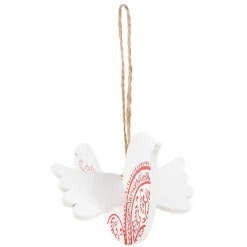 Oiseau de Noël à suspendre