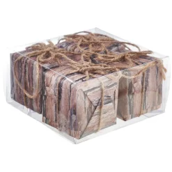 Ornement cadeau à suspendre au sapin de Noël x4