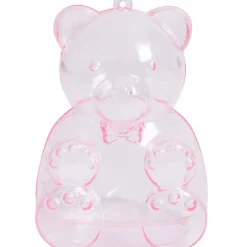 Ourson à dragées rose x3