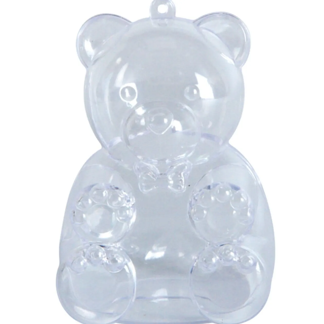 Ourson à dragées transparent x3