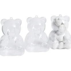 Ourson à dragées transparent x3