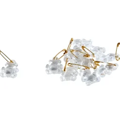 Ourson transparent à épingler x10