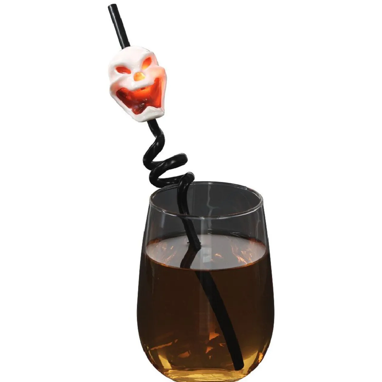 Paille lumineuse et sonore décor Halloween