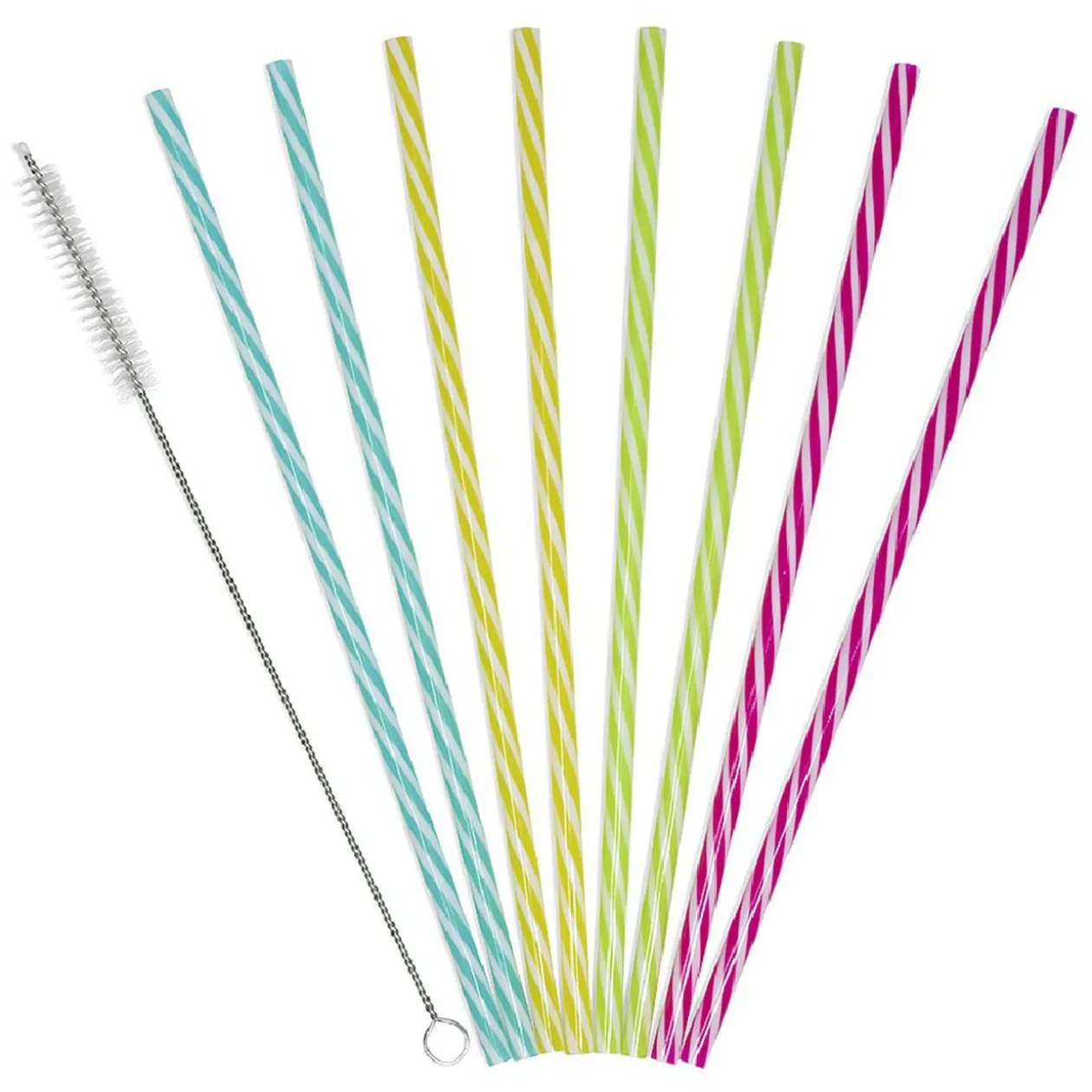 Paille réutilisable x 8