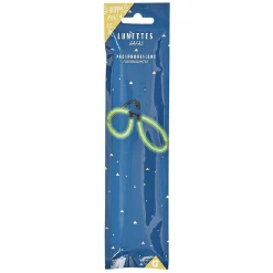 Paire de lunettes lumineuse de forme ronde