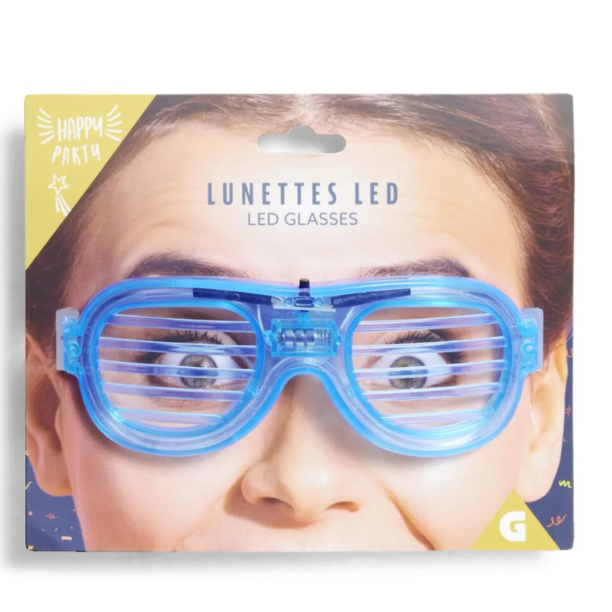 Paire de lunettes lumineuses à LED
