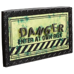 Pancarte animée danger