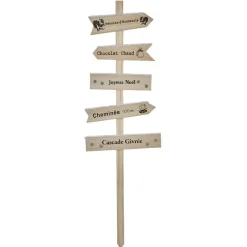 Pancarte Noël à planter