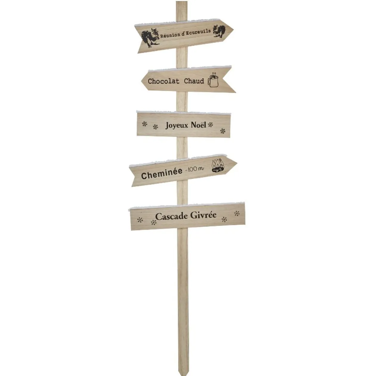 Pancarte Noël à planter