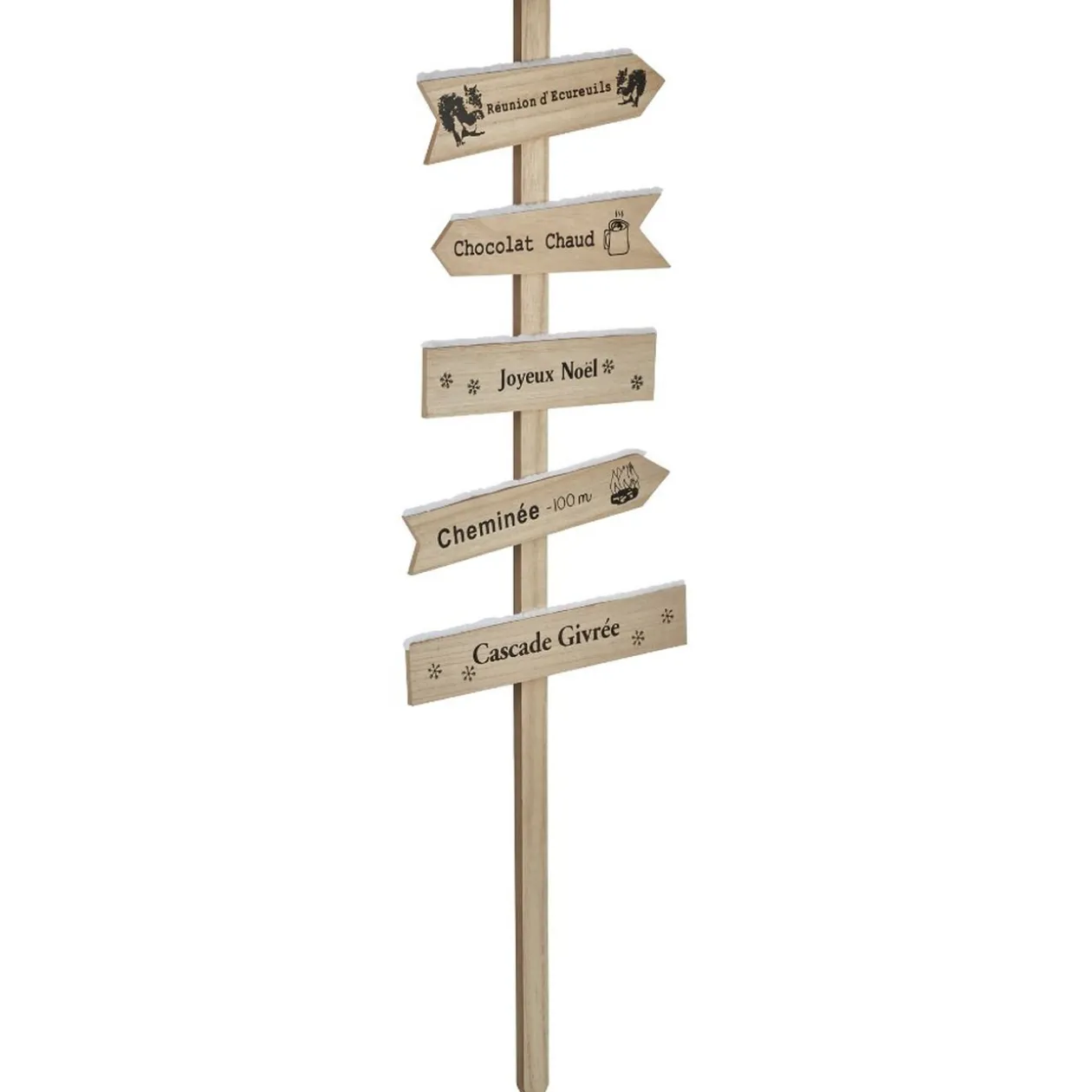 Pancarte Noël à planter