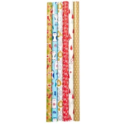 Papier cadeau de Noël 6 modèles