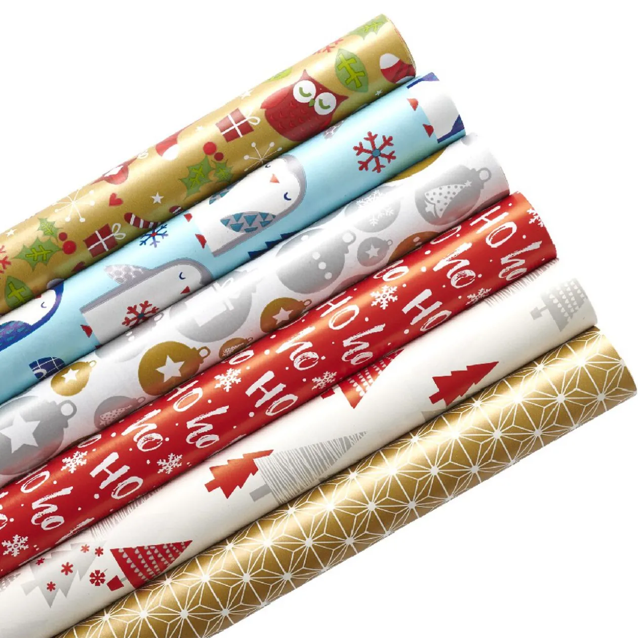 Papier cadeau de Noël nouveau design