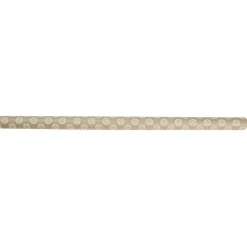 Papier cadeau kraft motif géométrique