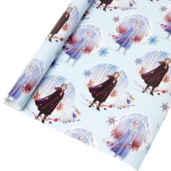 Papier cadeau La Reine des Neiges