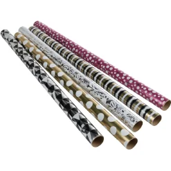 Papier cadeau métallisé 5 m