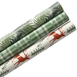 Papier cadeau thème Noël nature