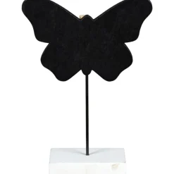 Papillon ardoise marque place blanc