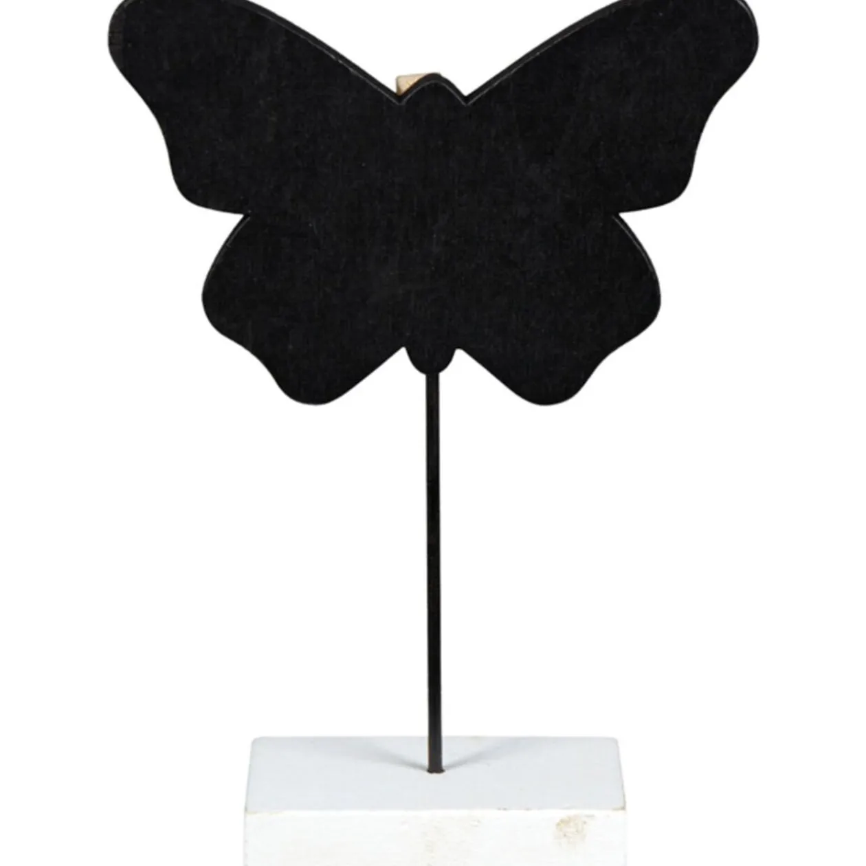 Papillon ardoise marque place blanc