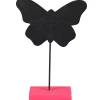 Papillon ardoise marque place rose fuchsia