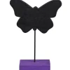 Papillon ardoise marque place violet