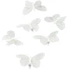 Papillon blanc x6